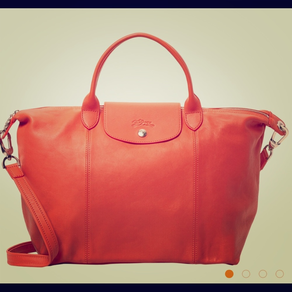 Longchamp leather bag small